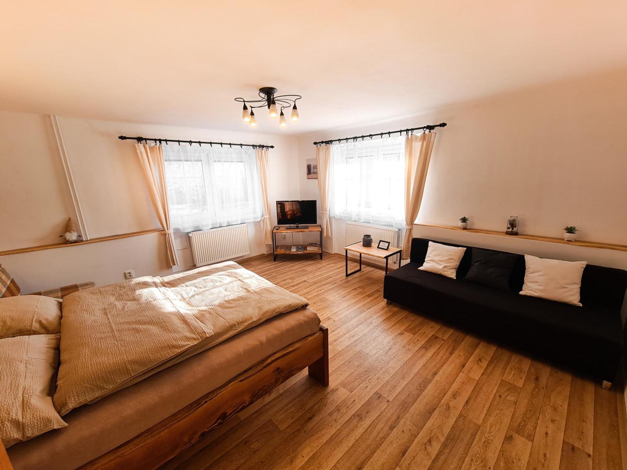 Apartman Pod Ledovcem Appartement Mladé Buky Buitenkant foto