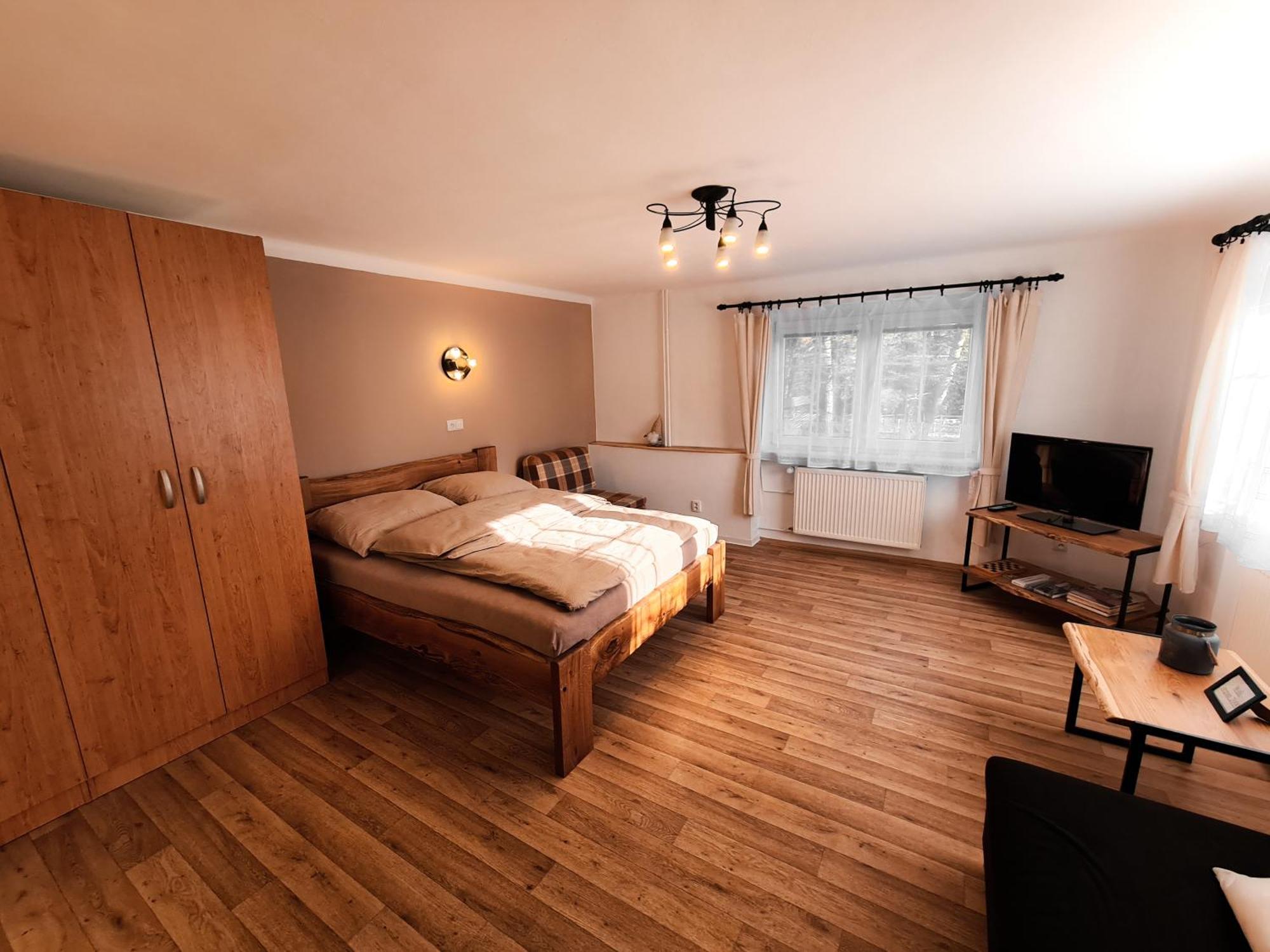 Apartman Pod Ledovcem Appartement Mladé Buky Buitenkant foto